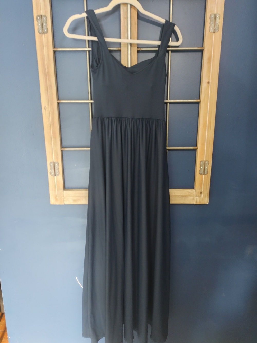 Halara Navy Sleeveless Maxi Dress